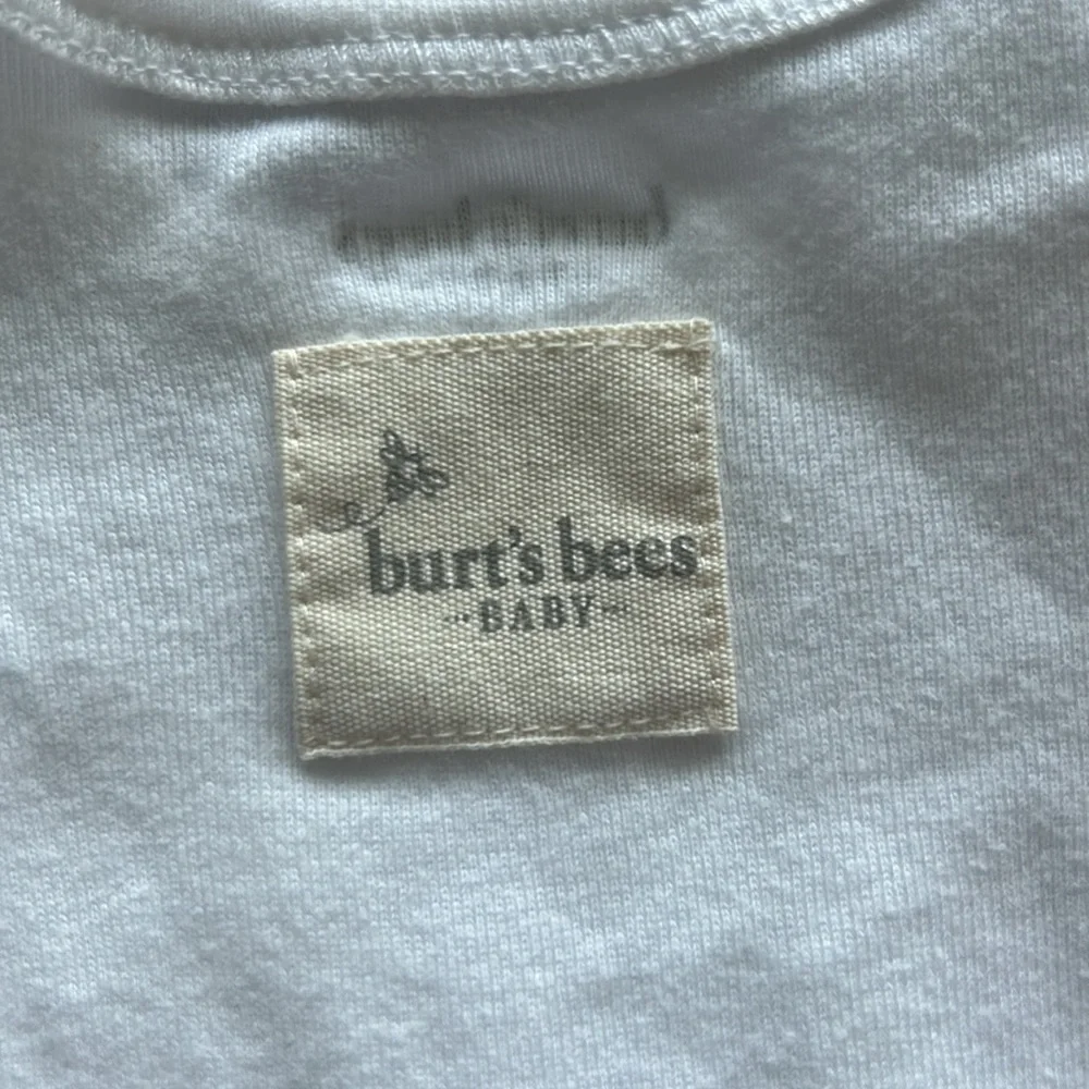 White Long Sleeve Baby Onesie - Picture 2 of 4